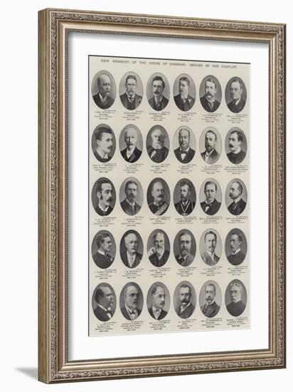 New Members of the House of Commons, Heroes of the Conflict-null-Framed Giclee Print