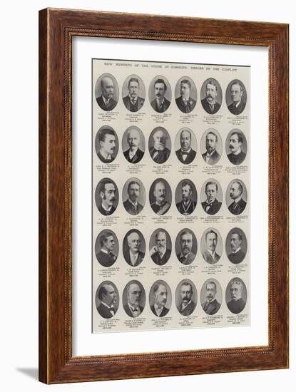 New Members of the House of Commons, Heroes of the Conflict-null-Framed Giclee Print