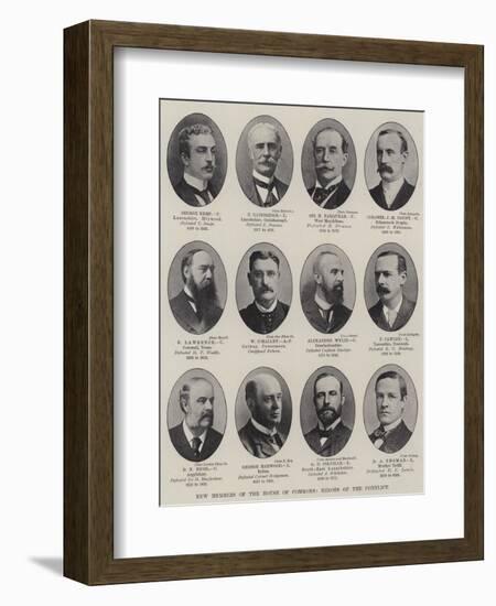 New Members of the House of Commons, Heroes of the Conflict-null-Framed Giclee Print