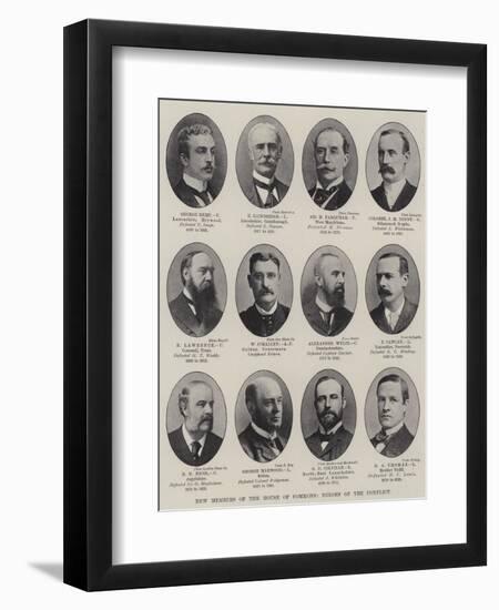 New Members of the House of Commons, Heroes of the Conflict-null-Framed Giclee Print