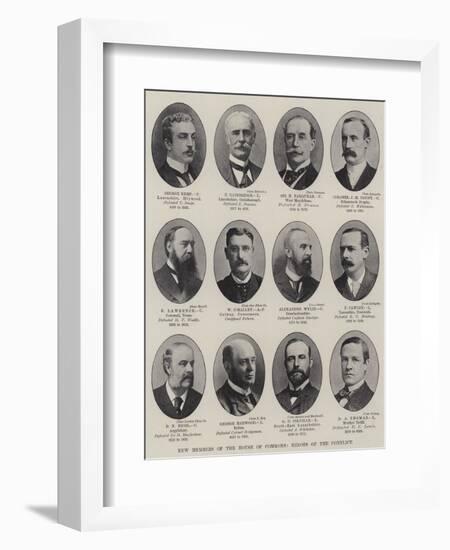 New Members of the House of Commons, Heroes of the Conflict-null-Framed Giclee Print