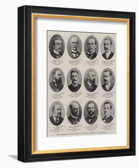 New Members of the House of Commons, Heroes of the Conflict-null-Framed Giclee Print