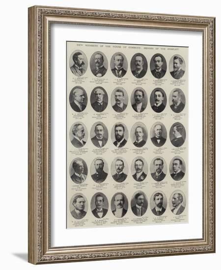 New Members of the House of Commons, Heroes of the Conflict-null-Framed Giclee Print