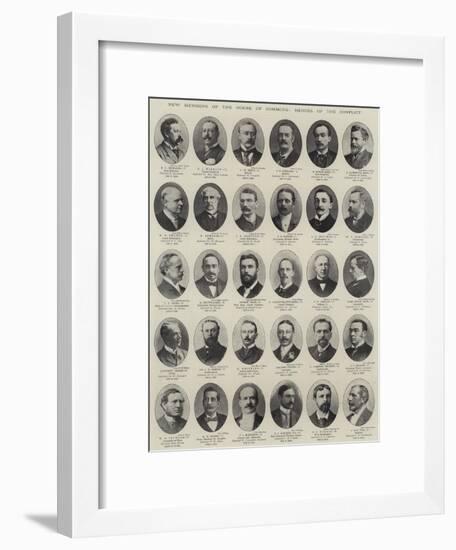 New Members of the House of Commons, Heroes of the Conflict-null-Framed Giclee Print