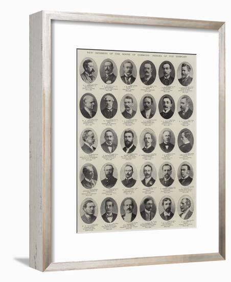 New Members of the House of Commons, Heroes of the Conflict-null-Framed Giclee Print