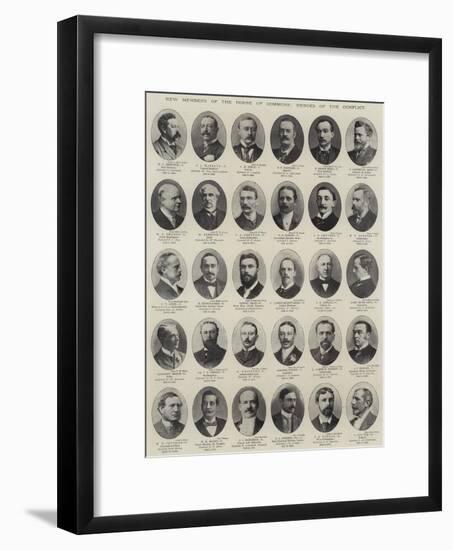 New Members of the House of Commons, Heroes of the Conflict-null-Framed Giclee Print