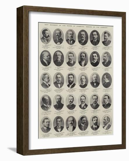 New Members of the House of Commons, Heroes of the Conflict-null-Framed Giclee Print