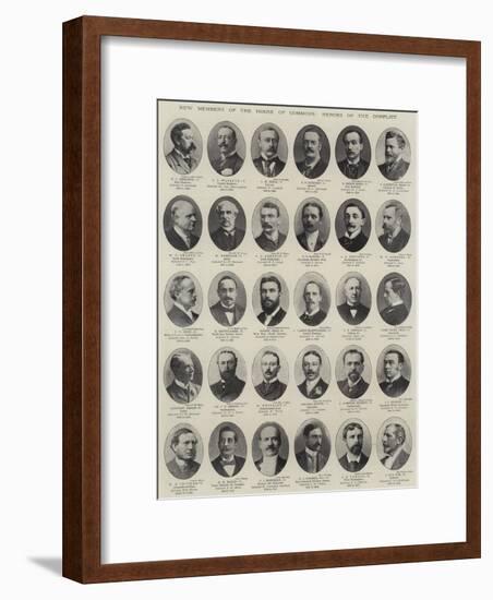 New Members of the House of Commons, Heroes of the Conflict-null-Framed Giclee Print