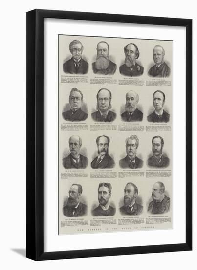 New Members of the House of Commons-null-Framed Giclee Print