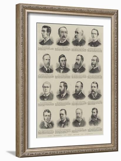 New Members of the House of Commons-null-Framed Giclee Print