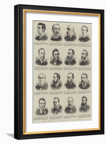 New Members of the House of Commons-null-Framed Giclee Print