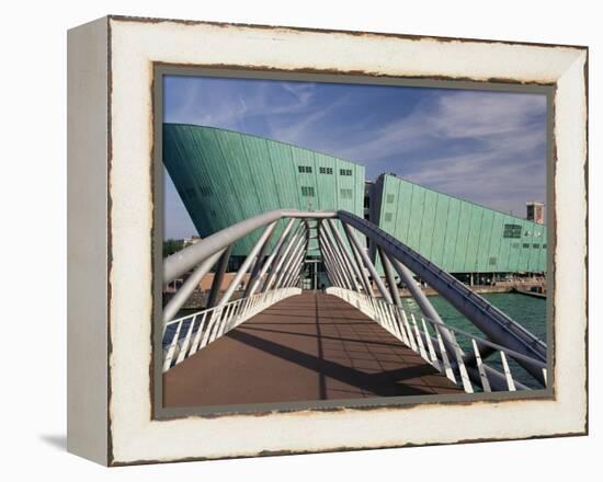 New Metropolis Science and Technology Centre, Designed by Renzo Piano, Amsterdam, the Netherlands-Sergio Pitamitz-Framed Premier Image Canvas