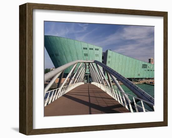 New Metropolis Science and Technology Centre, Designed by Renzo Piano, Amsterdam, the Netherlands-Sergio Pitamitz-Framed Photographic Print