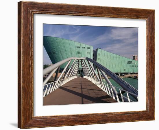 New Metropolis Science and Technology Centre, Designed by Renzo Piano, Amsterdam, the Netherlands-Sergio Pitamitz-Framed Photographic Print