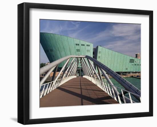 New Metropolis Science and Technology Centre, Designed by Renzo Piano, Amsterdam, the Netherlands-Sergio Pitamitz-Framed Photographic Print