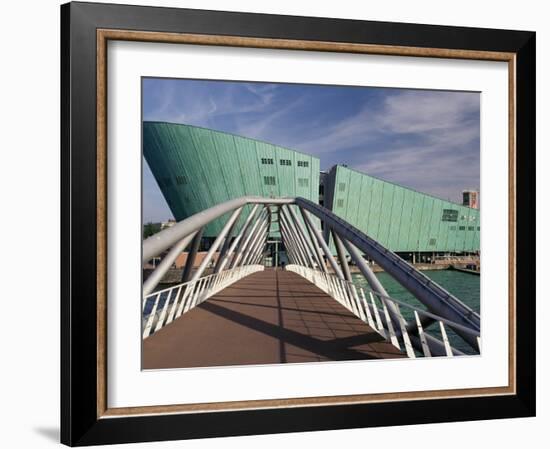 New Metropolis Science and Technology Centre, Designed by Renzo Piano, Amsterdam, the Netherlands-Sergio Pitamitz-Framed Photographic Print