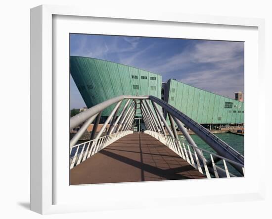 New Metropolis Science and Technology Centre, Designed by Renzo Piano, Amsterdam, the Netherlands-Sergio Pitamitz-Framed Photographic Print