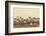 New Mexico, Bosque Del Apache Natural Wildlife Refuge. Mixed Geese Flying-Jaynes Gallery-Framed Photographic Print