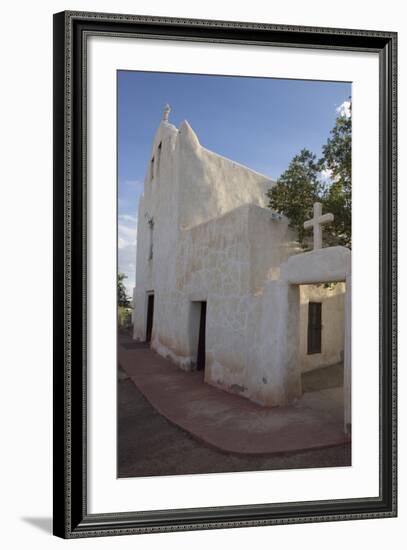 New Mexico, Laguna Mission. Mission San Jose De La Laguna-Luc Novovitch-Framed Photographic Print