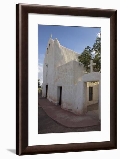 New Mexico, Laguna Mission. Mission San Jose De La Laguna-Luc Novovitch-Framed Photographic Print