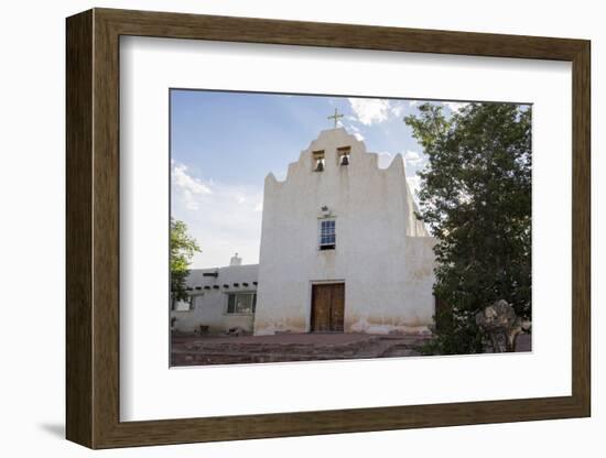 New Mexico, Laguna Mission. Mission San Jose De La Laguna-Luc Novovitch-Framed Photographic Print