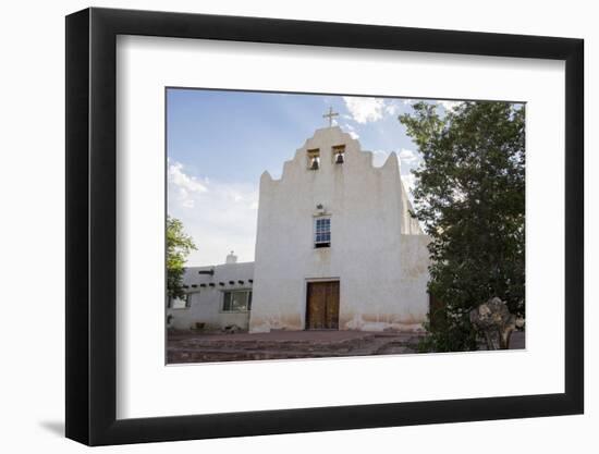 New Mexico, Laguna Mission. Mission San Jose De La Laguna-Luc Novovitch-Framed Photographic Print