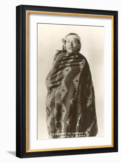 New Mexico Pueblo Indian-null-Framed Art Print