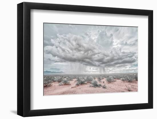 New Mexico Rain-Nathan Larson-Framed Photographic Print