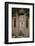 New Mexico, Santa Fe. Weathered Door to Home-Jaynes Gallery-Framed Photographic Print