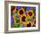 New Mexico Sunflowers-Mary Russel-Framed Giclee Print