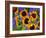 New Mexico Sunflowers-Mary Russel-Framed Giclee Print