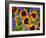 New Mexico Sunflowers-Mary Russel-Framed Giclee Print