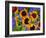 New Mexico Sunflowers-Mary Russel-Framed Giclee Print