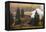 New Mexico, USA - Cumbres & Toltec Scenic Steam Train, from Chama, New Mexico to Antonito, Color...-Panoramic Images-Framed Premier Image Canvas