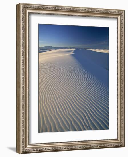 New Mexico, White Sands National Park, Sand Dunes, USA-Steve Vidler-Framed Photographic Print