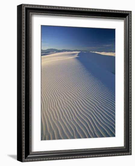 New Mexico, White Sands National Park, Sand Dunes, USA-Steve Vidler-Framed Photographic Print