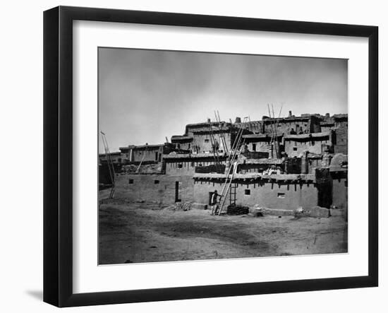 New Mexico: Zuni Pueblo-Timothy O'Sullivan-Framed Giclee Print