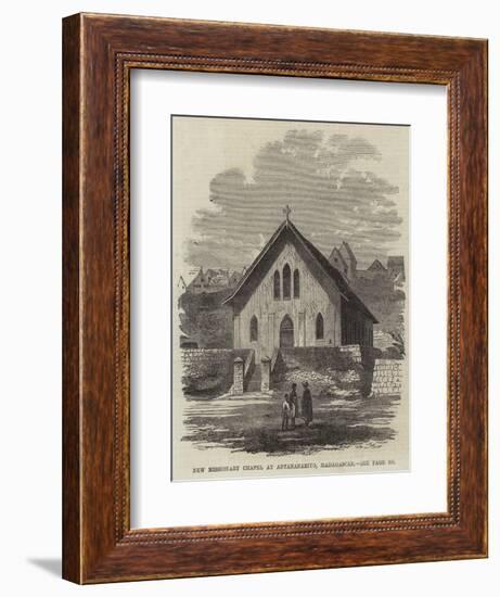 New Missionary Chapel at Antananarivo, Madagascar-null-Framed Giclee Print