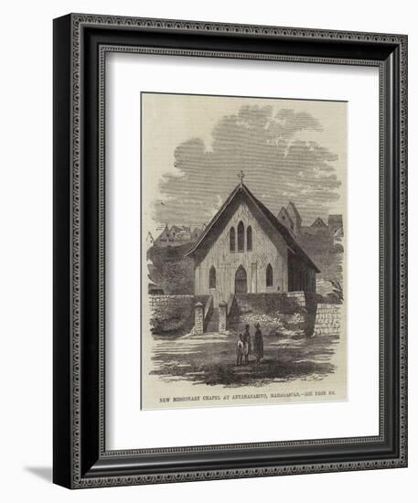 New Missionary Chapel at Antananarivo, Madagascar-null-Framed Giclee Print