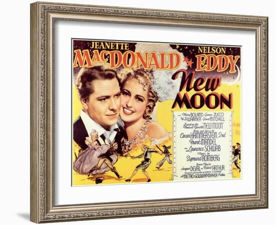 New Moon, 1940-null-Framed Art Print