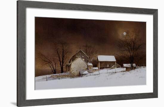 New Moon-Ray Hendershot-Framed Art Print