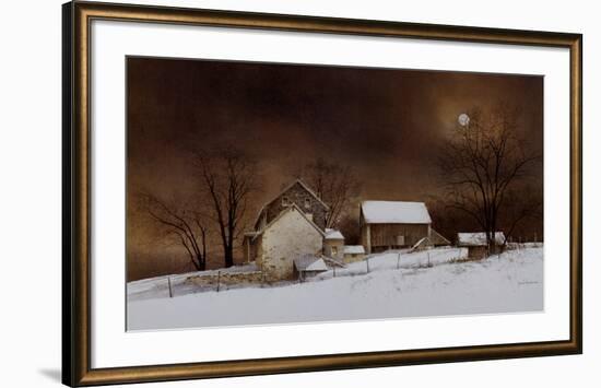 New Moon-Ray Hendershot-Framed Art Print