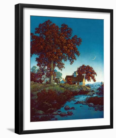 New Moon-Maxfield Parrish-Framed Art Print