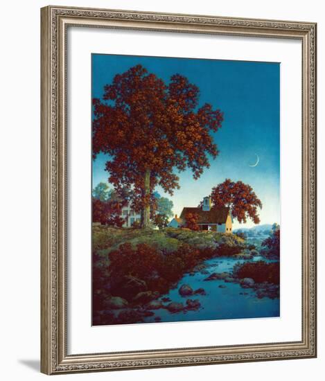 New Moon-Maxfield Parrish-Framed Art Print