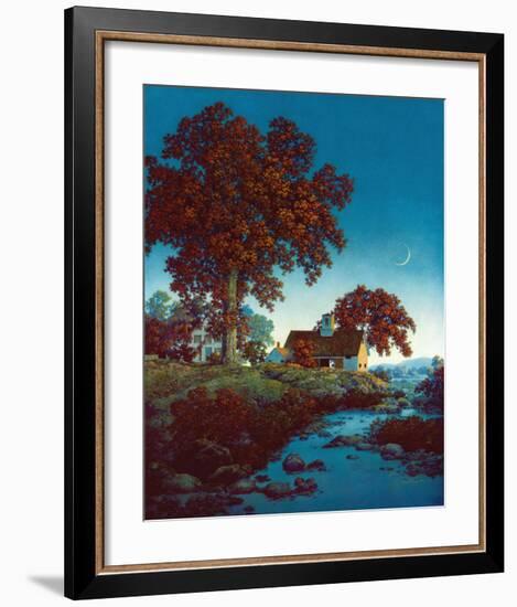 New Moon-Maxfield Parrish-Framed Art Print