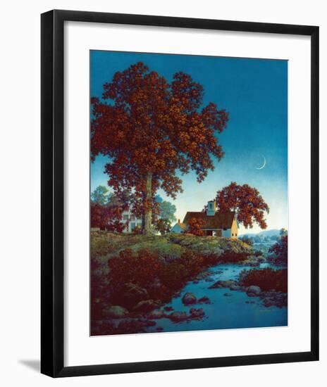 New Moon-Maxfield Parrish-Framed Art Print