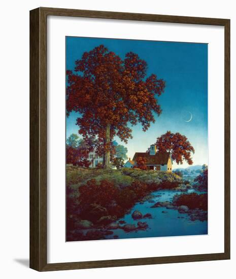 New Moon-Maxfield Parrish-Framed Art Print