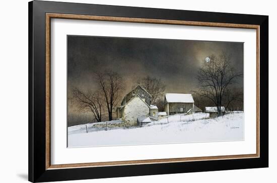 New Moon-Ray Hendershot-Framed Art Print