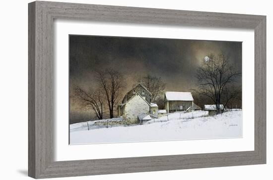 New Moon-Ray Hendershot-Framed Art Print