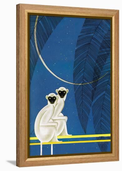 New Moon-Frank Mcintosh-Framed Stretched Canvas